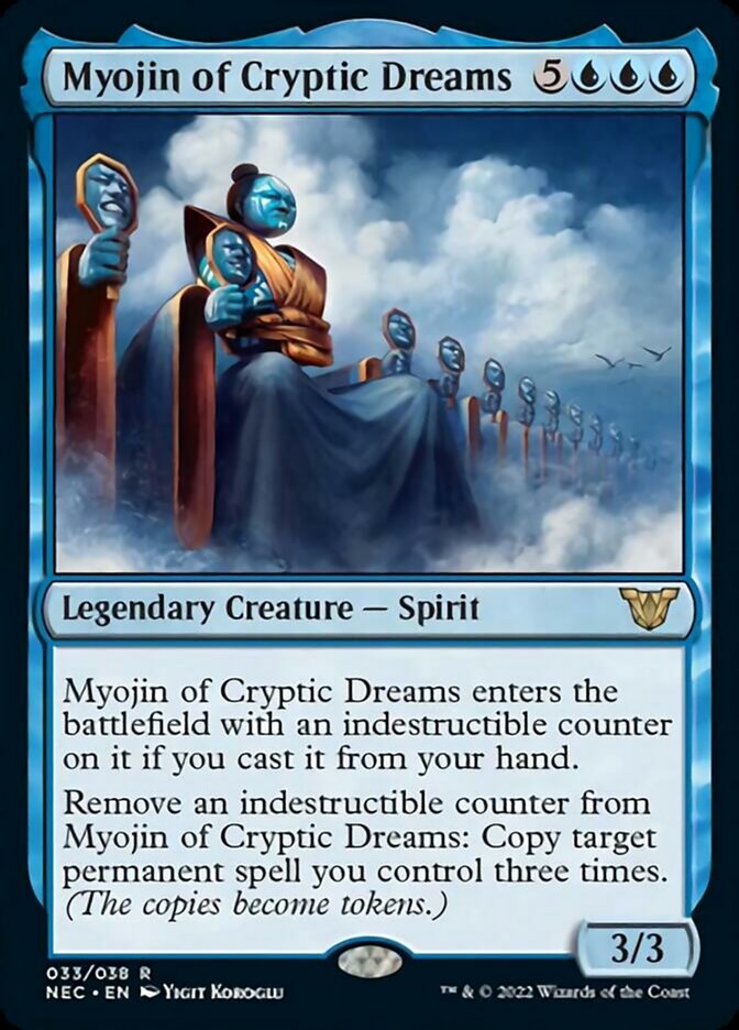 Myojin of Cryptic Dreams [Kamigawa: Neon Dynasty Commander] (NEC 33)
