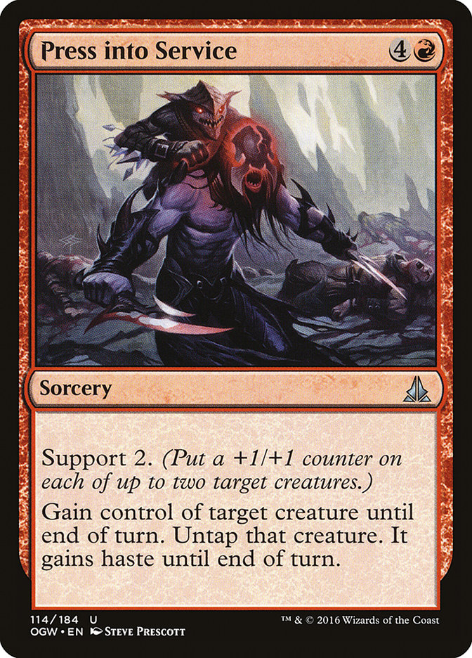 Press into Service [Oath of the Gatewatch] (OGW 114)