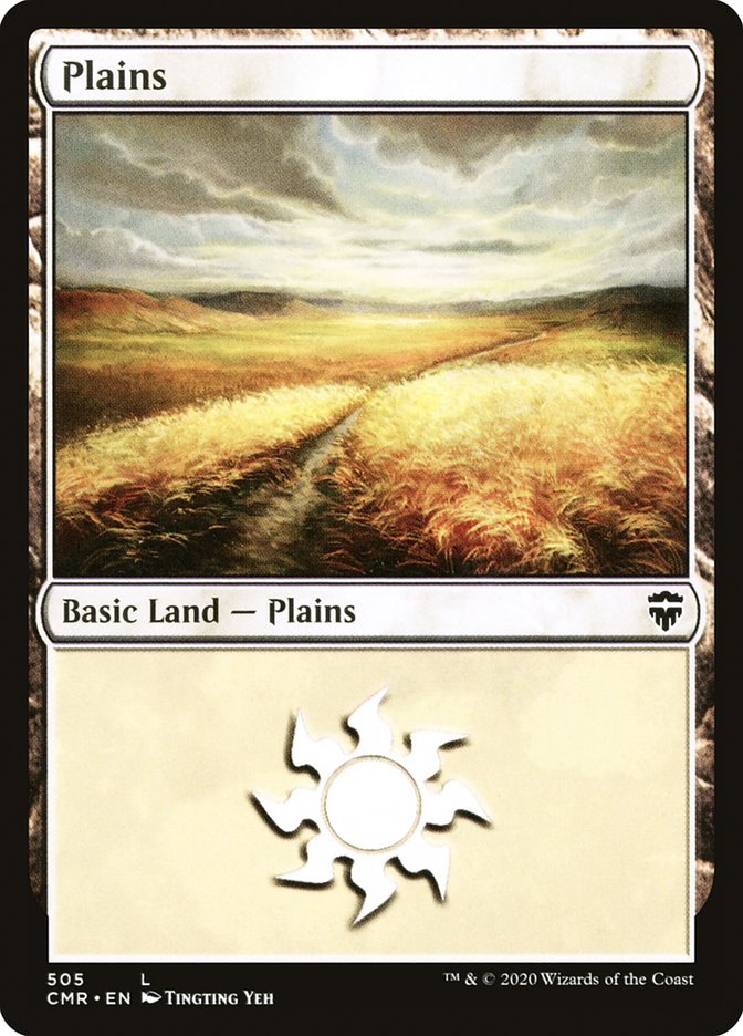 Plains (#505) [Commander Legends] (CMR 505)