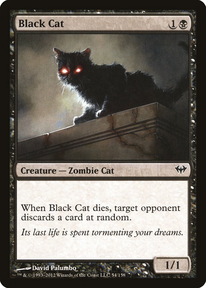 Black Cat [Dark Ascension] (DKA 54)