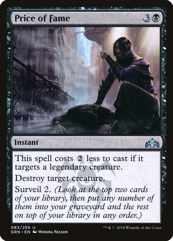 Price of Fame [Guilds of Ravnica] (GRN 83)