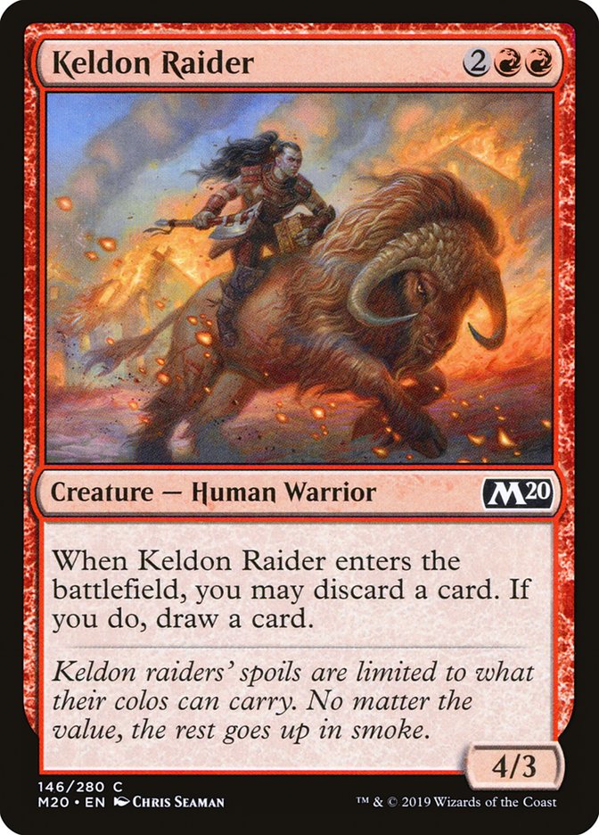 Keldon Raider [Core Set 2020] (M20 146)