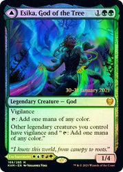 Esika, God of the Tree // The Prismatic Bridge  [Kaldheim Prerelease Promos] (PKHM 168)