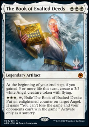 The Book of Exalted Deeds (Promo Pack) [Dungeons & Dragons: Adventures in the Forgotten Realms Promos] (PAFR 4)