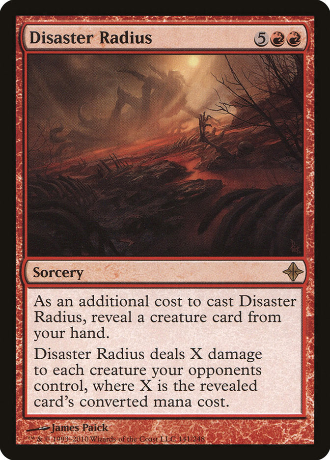 Disaster Radius [Rise of the Eldrazi] (ROE 141)