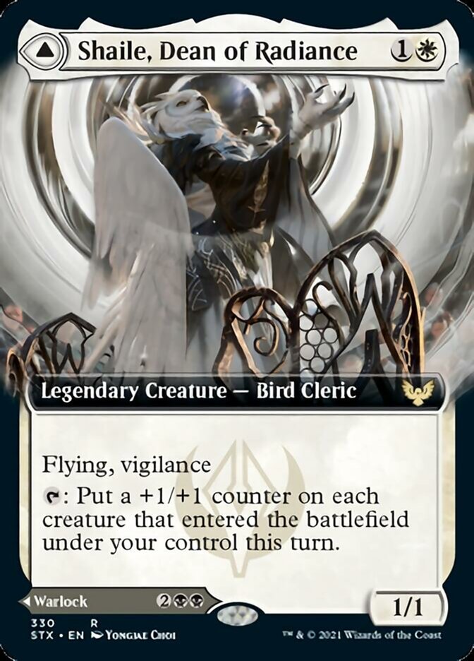 Shaile, Dean of Radiance // Embrose, Dean of Shadow (Extended) [Strixhaven: School of Mages] (STX 330)