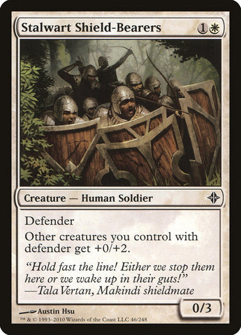 Stalwart Shield-Bearers [Rise of the Eldrazi] (ROE 46)