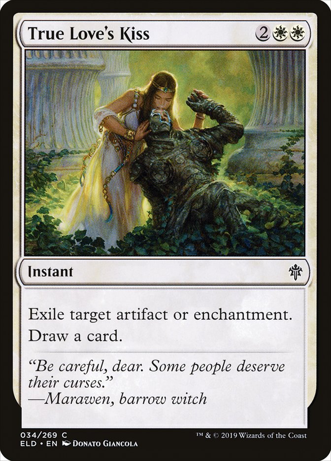 True Love's Kiss [Throne of Eldraine] (ELD 34)