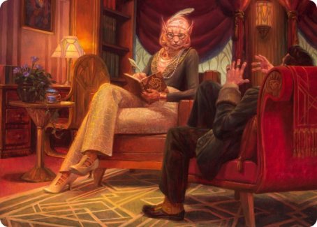 Phabine, Boss's Confidant Art Card [Streets of New Capenna Art Series] (ASNC 46)