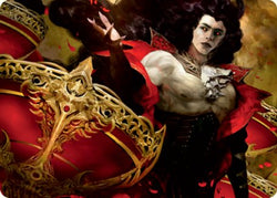 Bloodvial Purveyor Art Card [Innistrad: Crimson Vow Art Series] (AVOW 72)