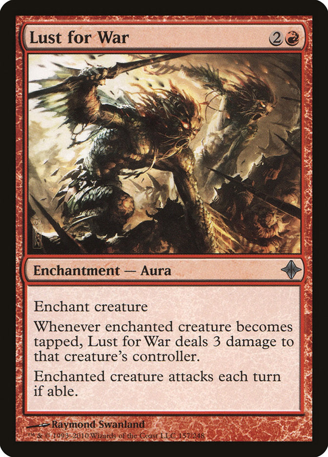 Lust for War [Rise of the Eldrazi] (ROE 157)