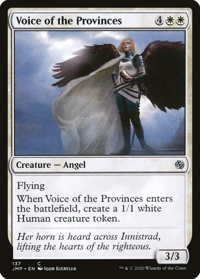 Voice of the Provinces [Jumpstart] (JMP 137)