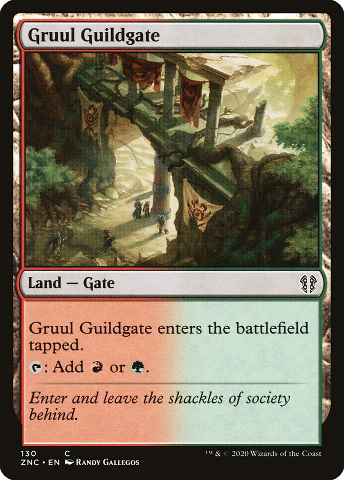 Gruul Guildgate [Zendikar Rising Commander] (ZNC 130)