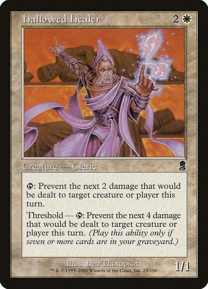 Hallowed Healer [Odyssey] (ODY 25)