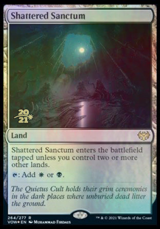 Shattered Sanctum [Innistrad: Crimson Vow Prerelease Promos] (PVOW 264)