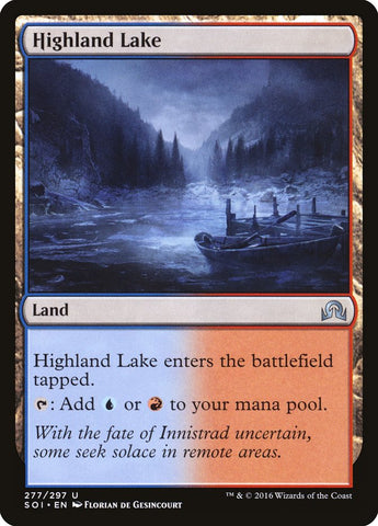 Highland Lake [Shadows over Innistrad] (SOI 277)