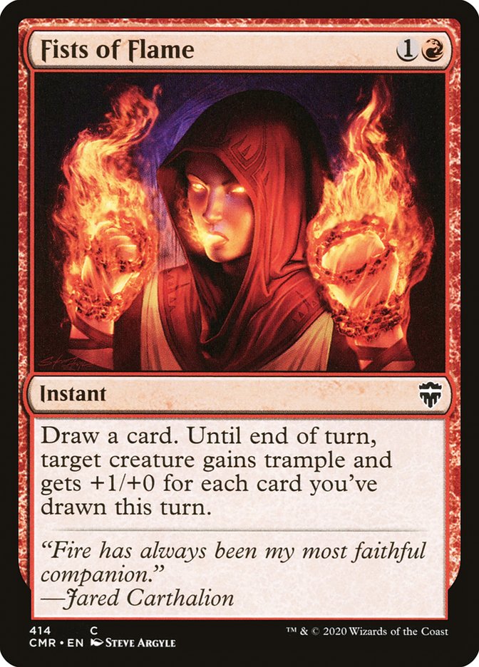 Fists of Flame [Commander Legends] (CMR 414)