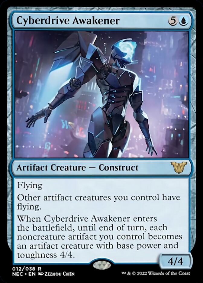 Cyberdrive Awakener [Kamigawa: Neon Dynasty Commander] (NEC 12)