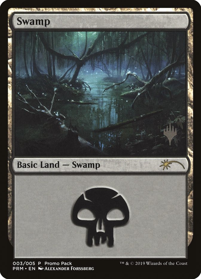 Swamp (#3) [Promo Pack: Core Set 2020] (PPP1 3)