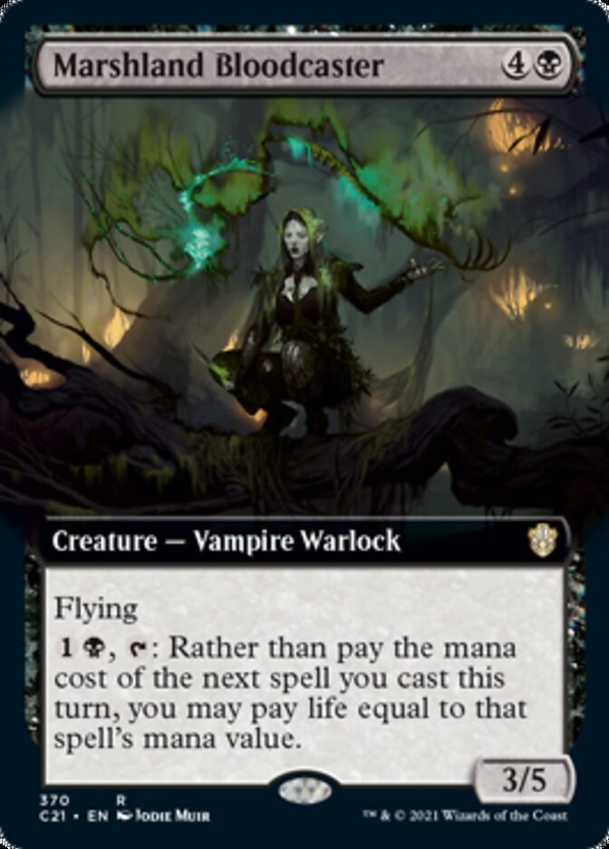 Marshland Bloodcaster (Extended) [Commander 2021] (C21 370)