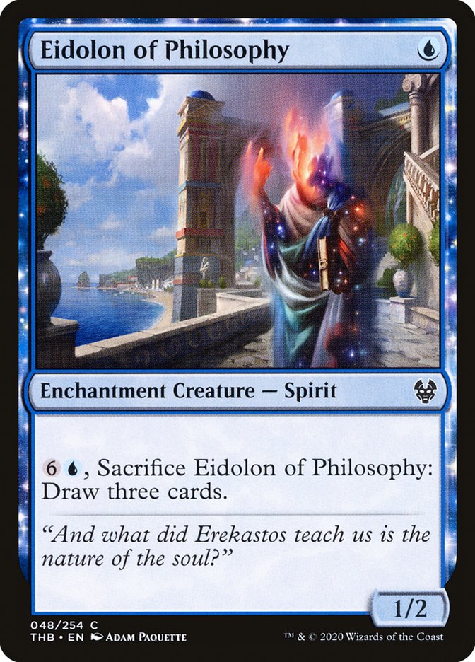 Eidolon of Philosophy [Theros Beyond Death] (THB 48)