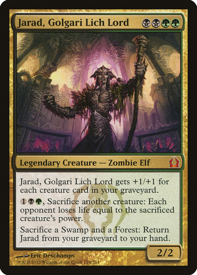 Jarad, Golgari Lich Lord [Return to Ravnica] (RTR 174)
