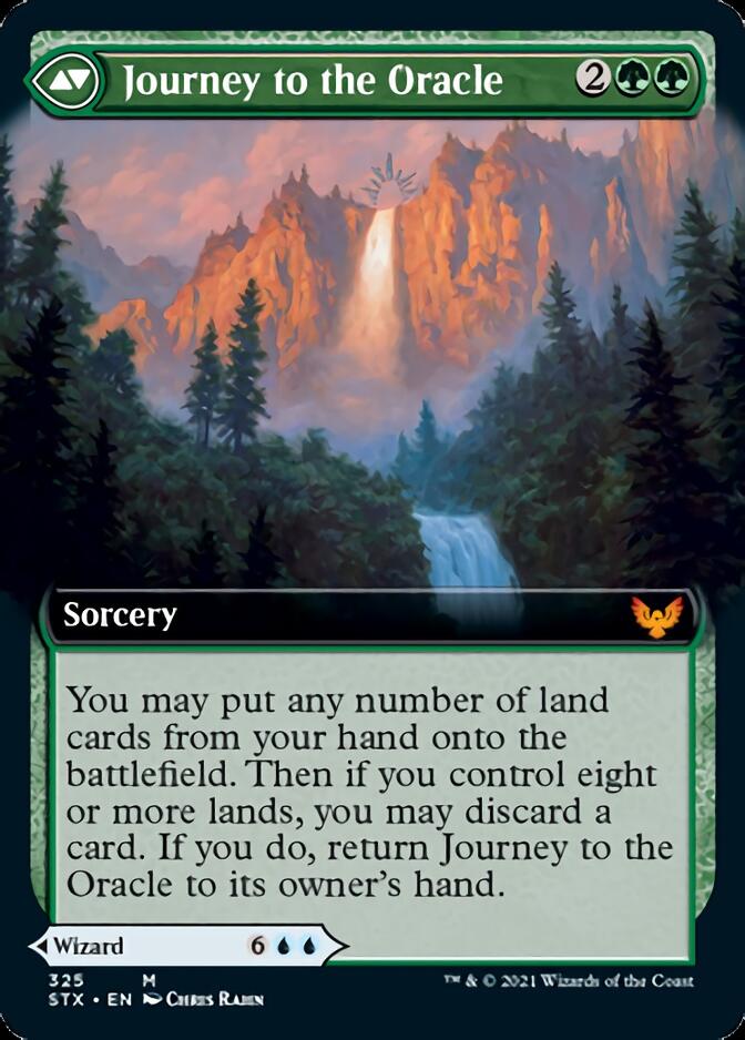 Jadzi, Oracle of Arcavios // Journey to the Oracle (Extended) [Strixhaven: School of Mages] (STX 325)