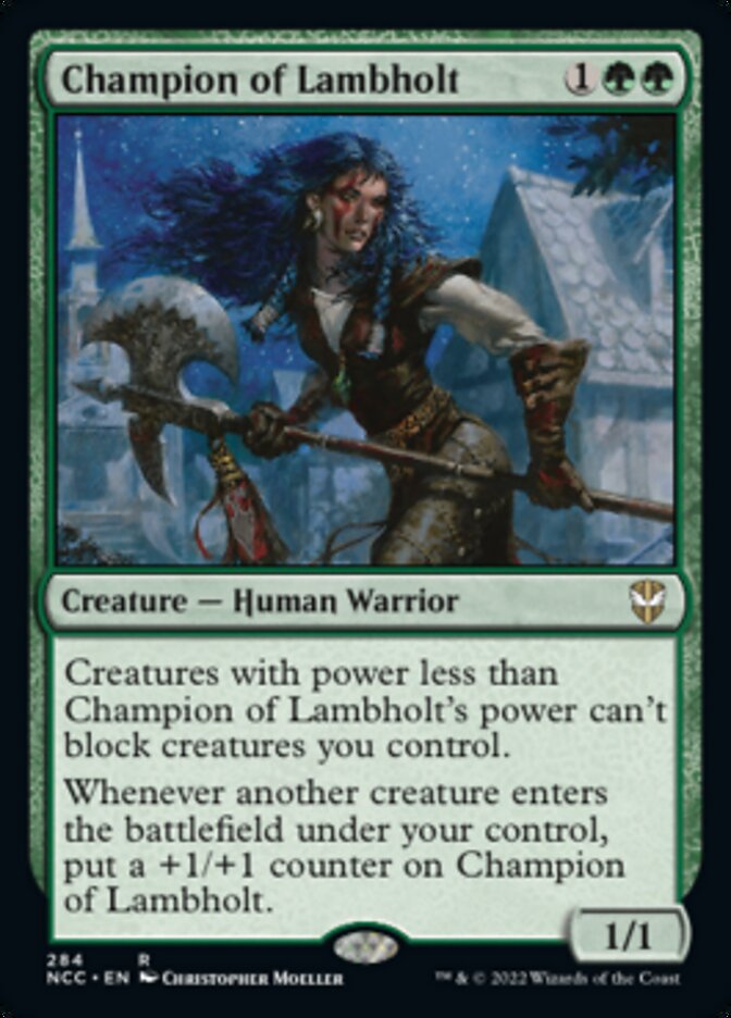 Champion of Lambholt [Streets of New Capenna Commander] (NCC 284)