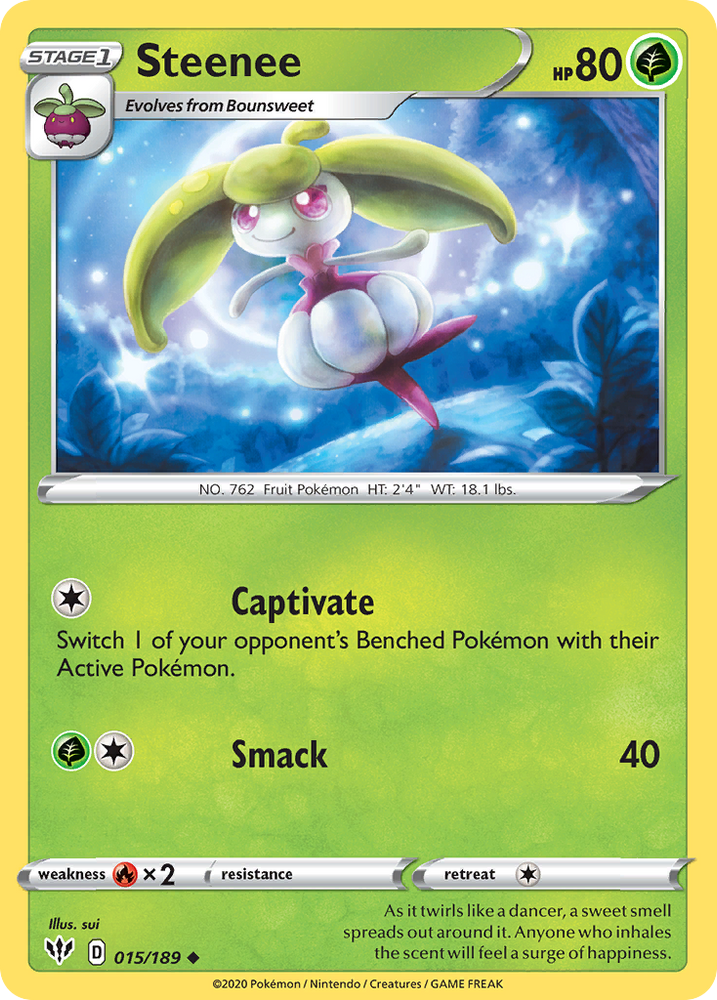 Steenee (15/189) [Sword & Shield: Darkness Ablaze]