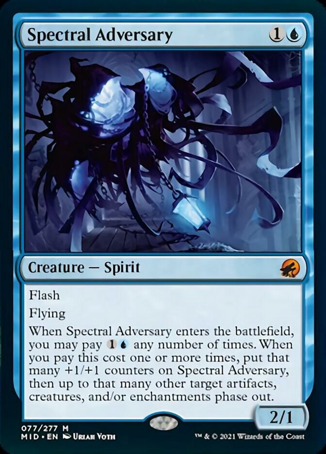 Spectral Adversary [Innistrad: Midnight Hunt] (MID 77)