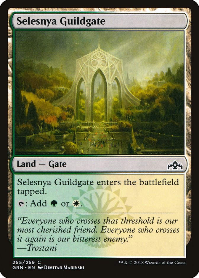 Selesnya Guildgate (255/259) [Guilds of Ravnica] (GRN 255)