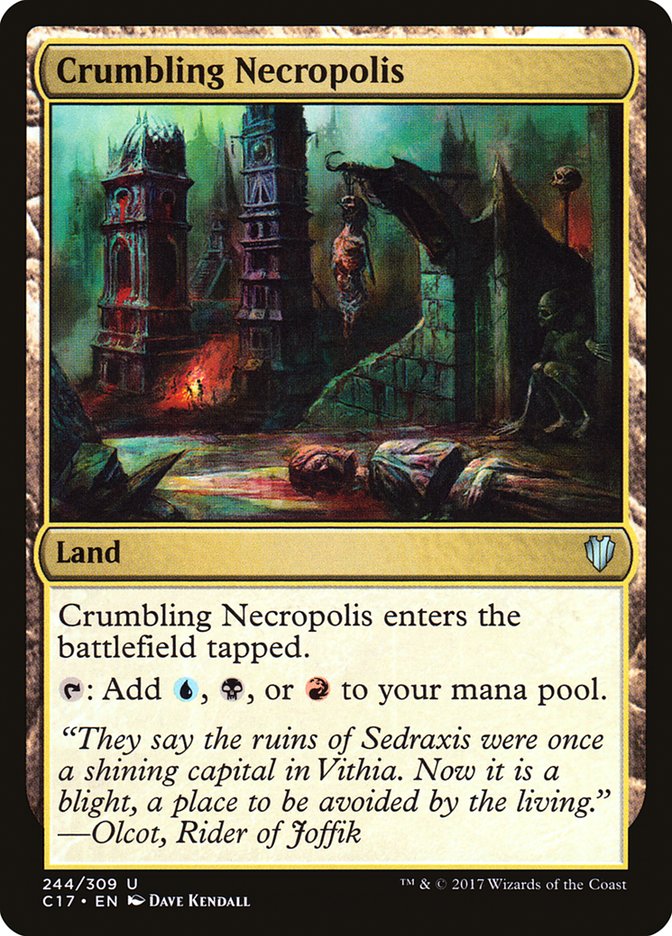 Crumbling Necropolis [Commander 2017] (C17 244)