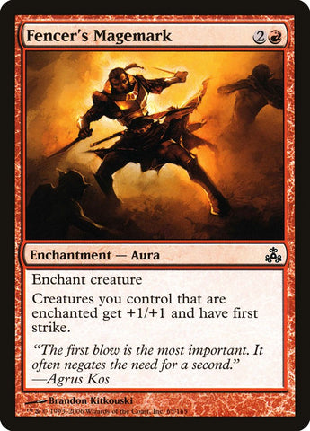 Fencer's Magemark [Guildpact] (GPT 65)