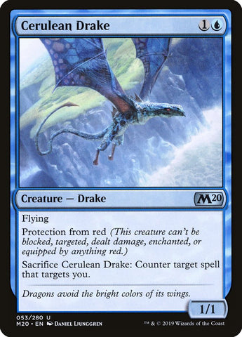 Cerulean Drake [Core Set 2020] (M20 53)