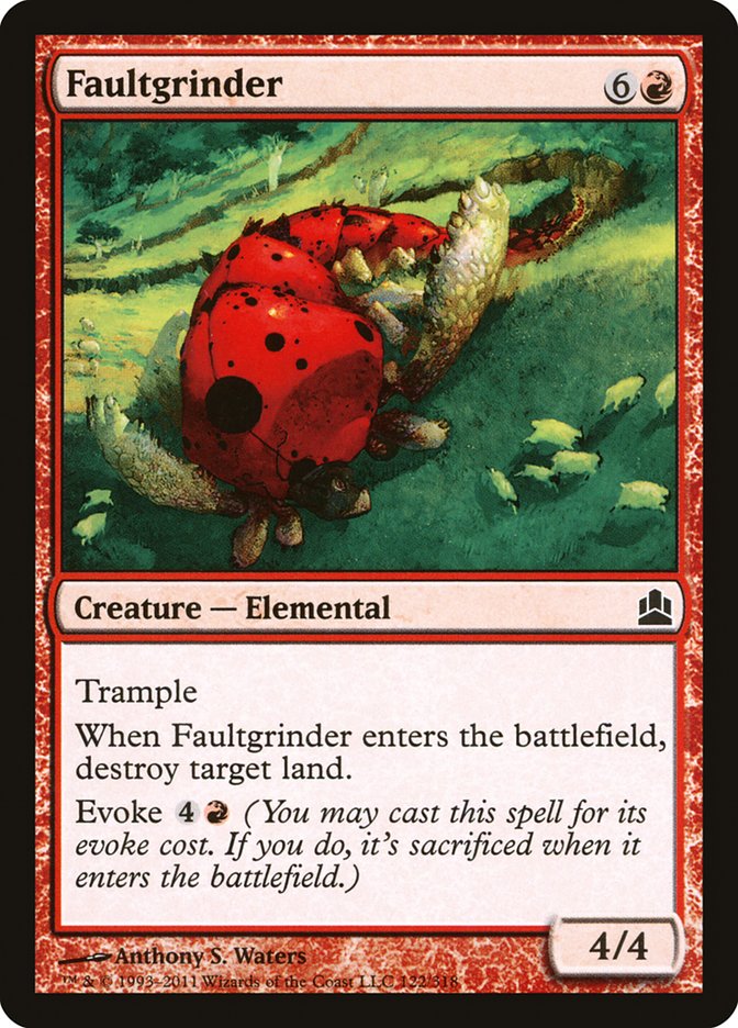 Faultgrinder [Commander 2011] (CMD 122)
