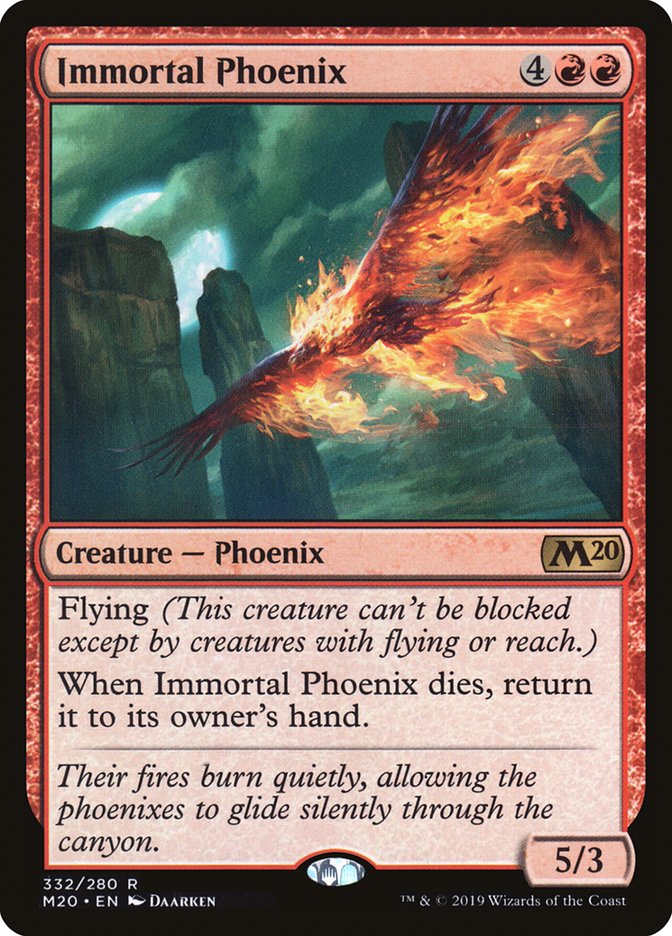 Immortal Phoenix [Core Set 2020] (M20 332)