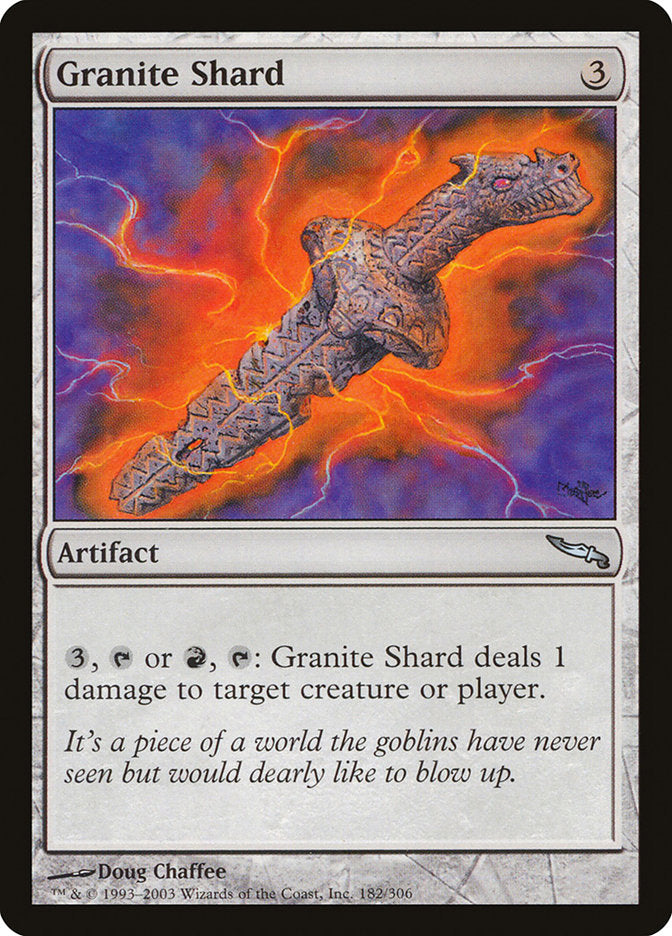 Granite Shard [Mirrodin] (MRD 182)