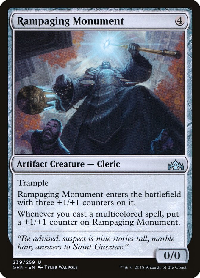 Rampaging Monument [Guilds of Ravnica] (GRN 239)