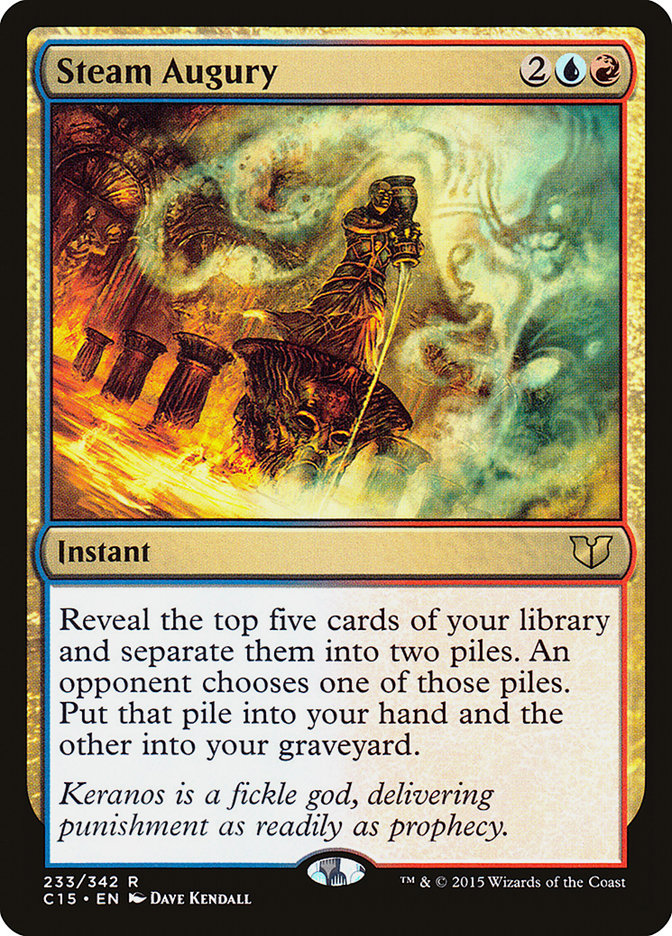 Steam Augury [Commander 2015] (C15 233)
