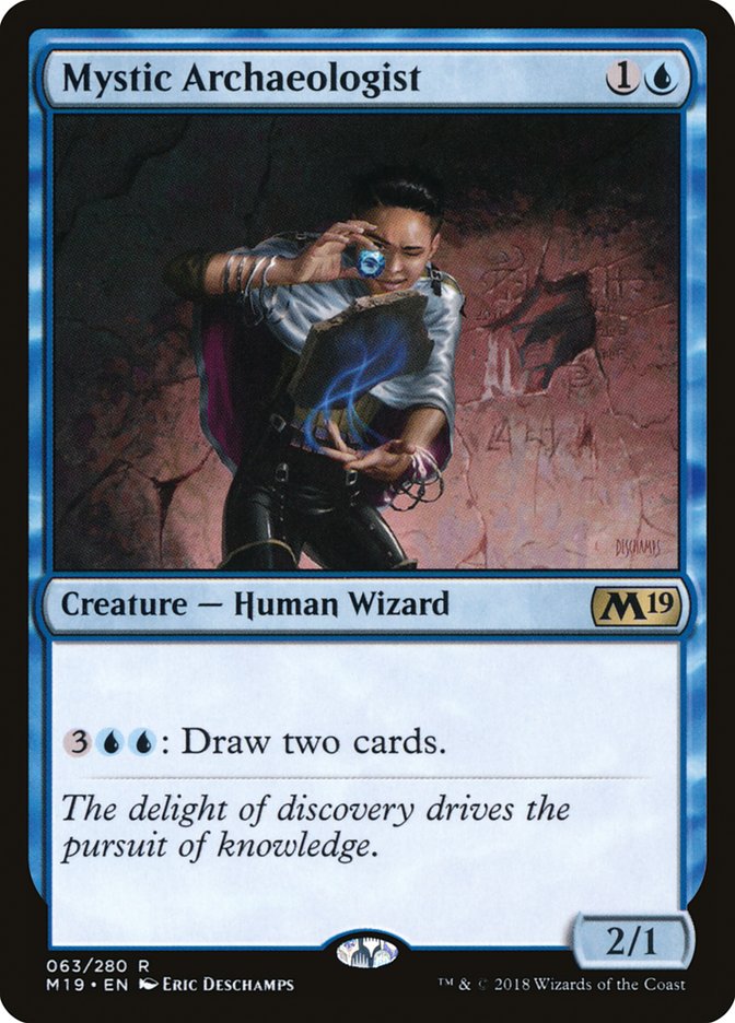 Mystic Archaeologist [Core Set 2019] (M19 63)