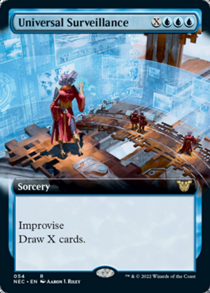 Universal Surveillance (Extended) [Kamigawa: Neon Dynasty Commander] (NEC 54)