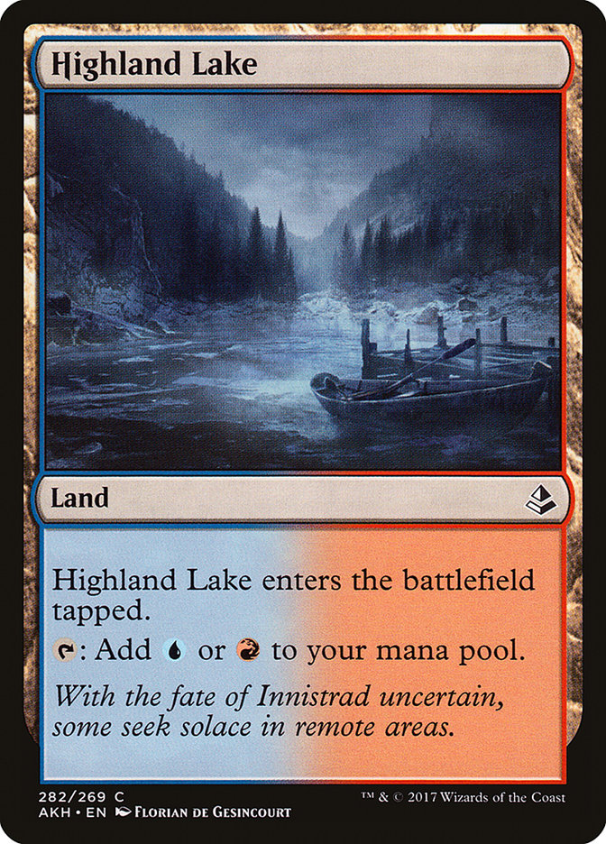 Highland Lake [Amonkhet] (AKH 282)