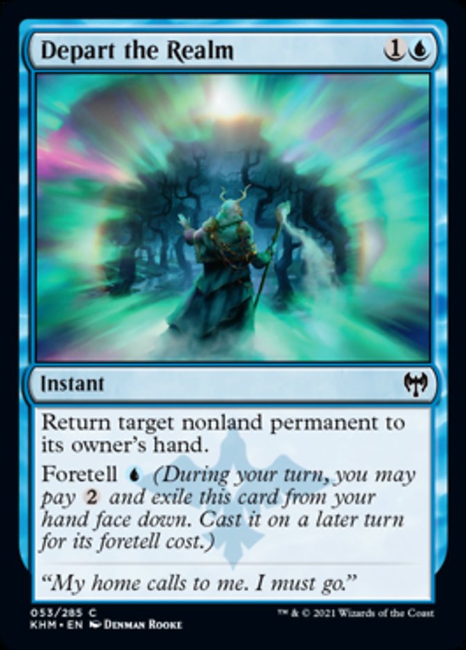 Depart the Realm [Kaldheim] (KHM 53)