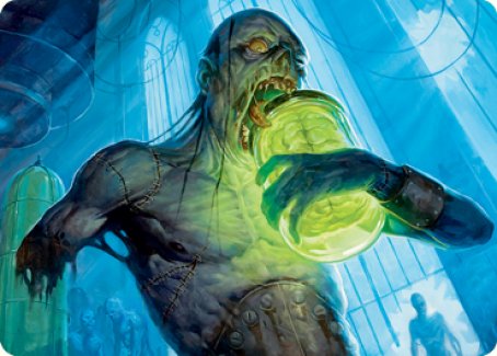Larder Zombie Art Card [Innistrad: Midnight Hunt Art Series] (AMID 24)