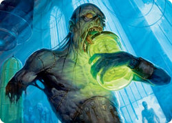 Larder Zombie Art Card [Innistrad: Midnight Hunt Art Series] (AMID 24)