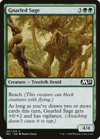 Gnarled Sage [Core Set 2021] (M21 187)