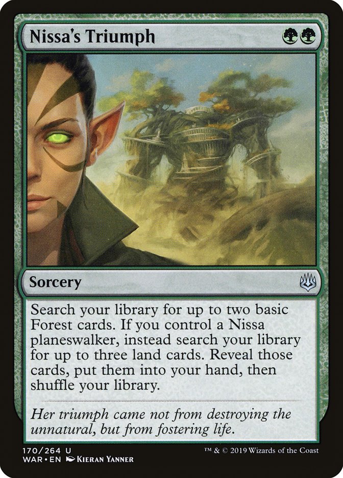 Nissa's Triumph [War of the Spark] (WAR 170)