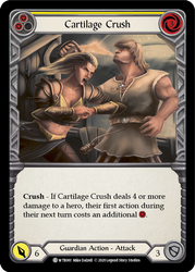 Cartilage Crush (Yellow) [WTR061] Unlimited Rainbow Foil