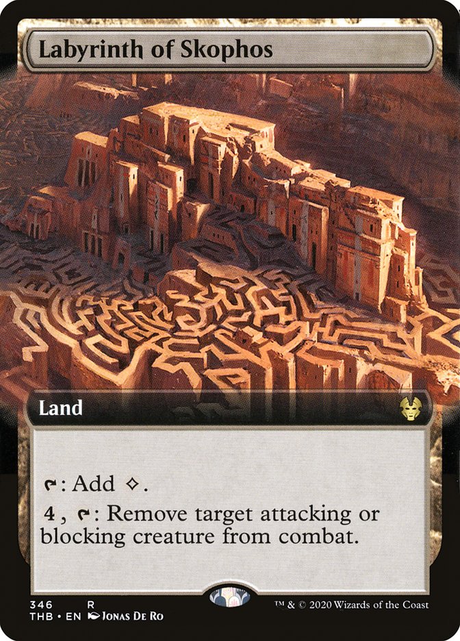 Labyrinth of Skophos (Extended Art) [Theros Beyond Death] (THB 346)