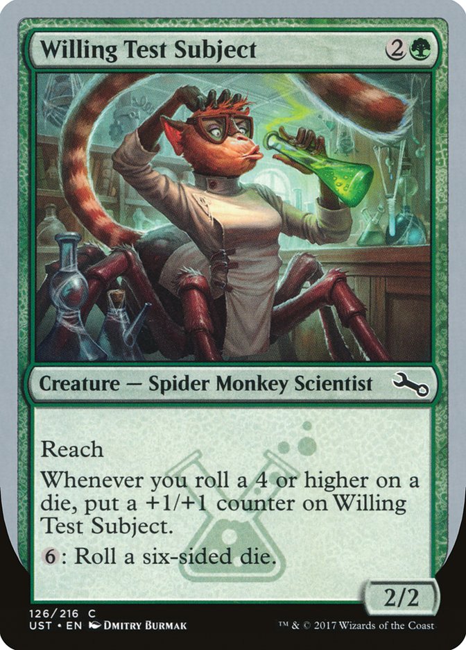 Willing Test Subject [Unstable] (UST 126)